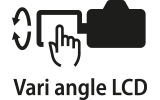Vari-angle LCD